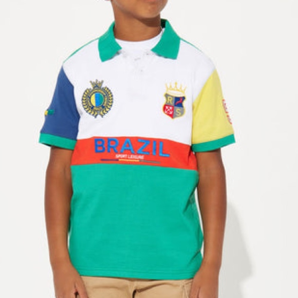 Brazil Sport League Polo Top